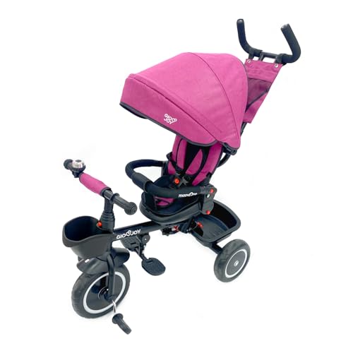 Triciclo Evolutivo Moov-1 4-in-1 per Bambini dai 18 mesi (Rosa)