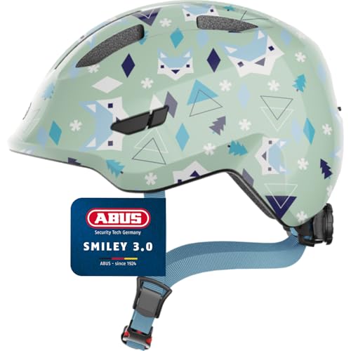 ABUS Casco per bambini Smiley 3.0 - casco da bici con calzata bassa, design a misura di bambino e spazio per il codino - per ragazze e ragazzi