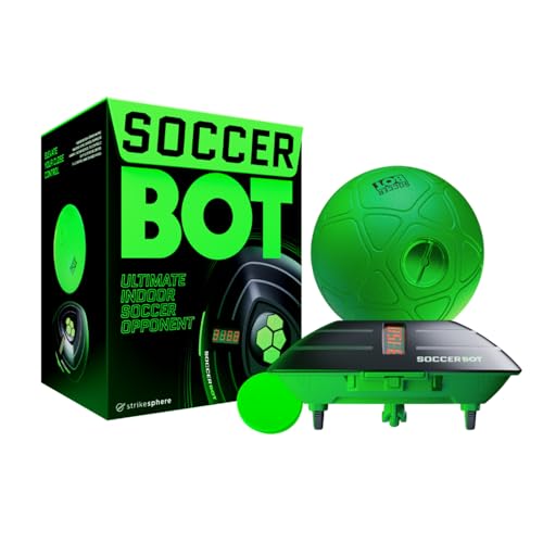 Smart Ball- Soccer Bot Allenatore di Calcio, Colore Nero, Taglia Unica, 1001CB