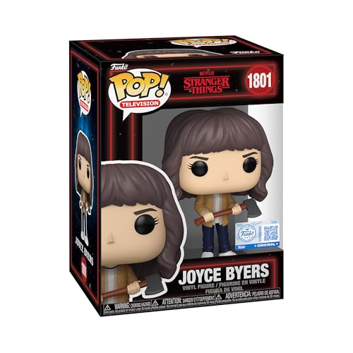 Funko POP! TV: Stranger Things Season 5 - Joyce Byers - Esclusiva Amazon - Figura in Vinile da Collezione - Idea Regalo - Merchandising Ufficiale - Giocattoli per Bambini e Adulti