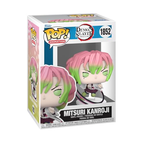 Funko Pop! Animation: DS - Mitsuri Kanroji - (Attack) - Demon Slayer- Figura in Vinile da Collezione - Idea Regalo - Merchandising Ufficiale - Giocattoli per Bambini e Adulti - Anime Fans