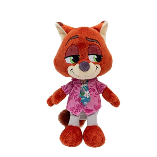 Zootropolis Peluche Nick Wilde 20 cm di Zootropolis 2 Disney - Peluche per bambini e collezionisti - Adatto per bambini di età superiore ai 3 anni