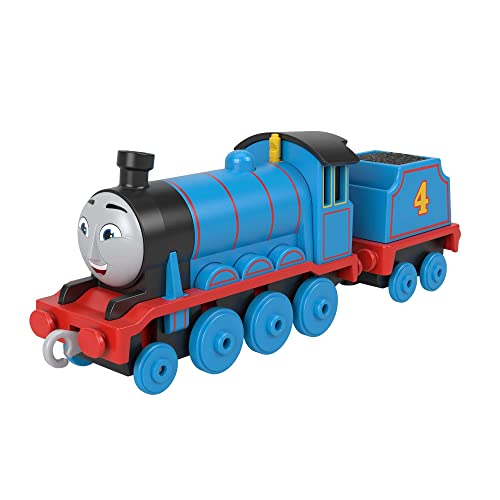 THOMAS & FRIENDS - Gordon Locomotiva a spinta in metallo, giocattolo per bambini, 3+ anni, HHN38