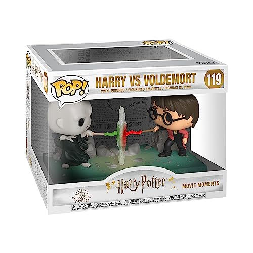 Funko Pop! Moment: Harry Potter VS Voldemort- Figura in Vinile da Collezione - Idea Regalo - Merchandising Ufficiale - Giocattoli per Bambini e Adulti - Movies Fans