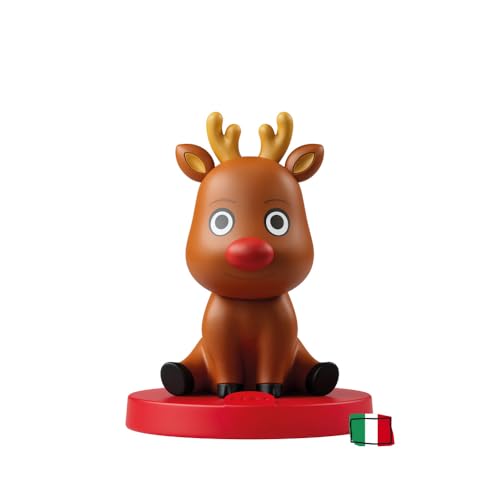 FABA Personaggio Sonoro Il Natale di Rudolph - Storie Sonore - Giocattolo, Contenuti Educativi, Versione Italiana, Bambini 0+ Anni