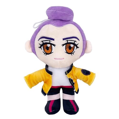 Auklet K-p0p Peluche Rumi Mira Zoey - Carina Collezionabile, Regalo di Compleanno & Decorazione Scrivania per Ragazzi Ragazze Bambini Fans(Rumi)