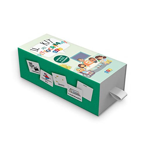FLASHCARDS BAMBINI ITALIANO | PECS Autismo Immagini Italiano | Carte Flash Linguaggio Per Bambini | Il Kit Dei Pittogrammi - Editorial GEU (Italiano - 400 Flashcards)
