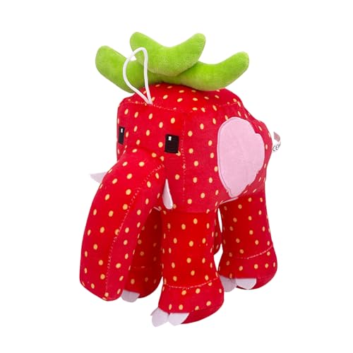 Benolls Steal a Brainrot Plush Toys, 9.8 inch Adorable Brainrot 67, Collectible Brain Rot Plush Gift for Fans (Strawberry Elephant)