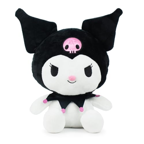 Play by Play - Personaggi in Peluche Hello Kitty And Friends - Keroppi, Kuromi, Melody - 25cm - 760024094 (Kuromi)