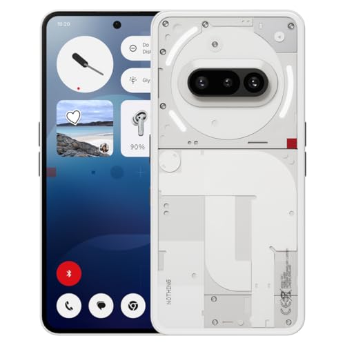 Nothing Phone (3a) 256 GB - smartphone con fotocamera anteriora da 32 MP, Ultra zoom 30x, ricarica rapida a 50W e 6.77