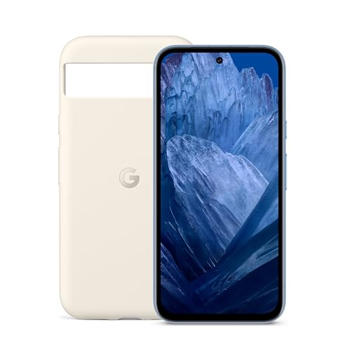Google Pixel 8a: smartphone Android sbloccato con innovativa fotocamera Pixel - Azzurro cielo, 128GB + Cover per Pixel 8a - Silicone resistente e antimacchia - Grigio creta