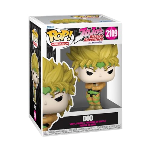 Funko Pop! Animation: JoJo's - DIO - JoJo's Bizarre Adventure - Figura in Vinile da Collezione - Idea Regalo - Merchandising Ufficiale - Giocattoli per Bambini e Adulti - Anime Fans