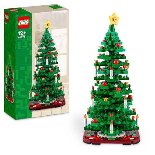 LEGO Albero di Natale - Giocattolo 2 in 1 da Costruire - Gioco Creativo per Bambini e Bambine da 9 Anni - Decorazione per la Casa da Collezione - Idea Regalo Natalizia per le Festività - 40573