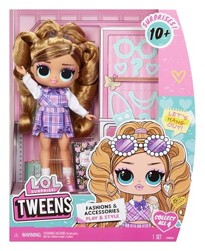 L.O.L. Surprise! Tweens Core Doll - Fancy Gurl: Include 1 Bambola Fashion, con Outfit e Accessori, 4 da Collezionare