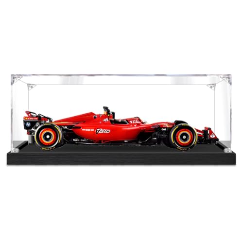 Teca per 42207 Monoposto F1 Ferrari SF-24, A Prova di Polvere Vetrina in Acrilico Acrylic Display Case ( Non Incluso Modello )