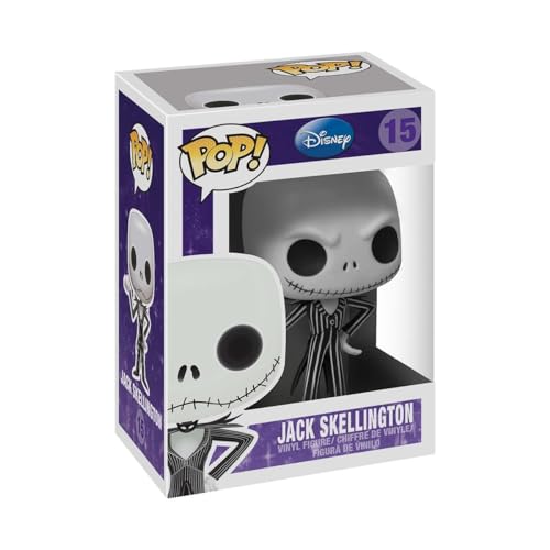 Funko Pop! Disney Series 2: Jack Skellington - The Nightmare Before Christmas - Figura in Vinile da Collezione - Idea Regalo - Merchandising Ufficiale - Giocattoli per Bambini e Adulti - Movies Fans
