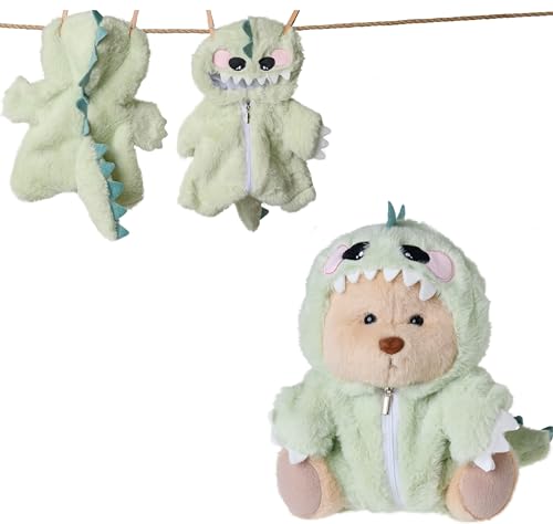 Galilea® Bobbie Bear - Set di vestiti per Bobbie - ORSO NON INCLUSO - Regali originali per donna (Dino Verde)