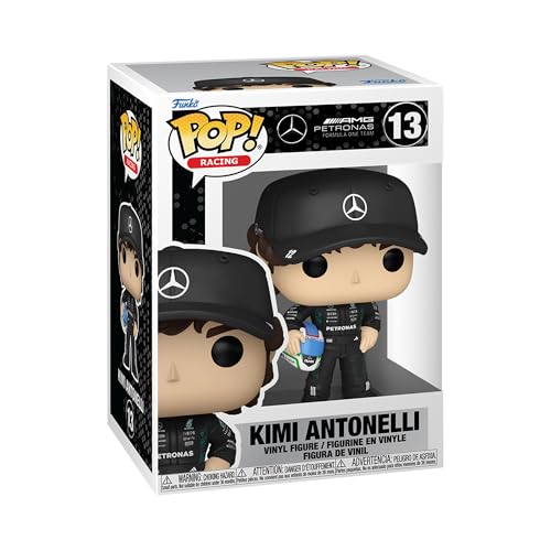 Funko Pop! Racing: Kimi Antonelli - Mercedes-Benz Racing - Figura in Vinile da Collezione - Idea Regalo - Merchandising Ufficiale - Giocattoli per Bambini e Adulti - Sports Fans
