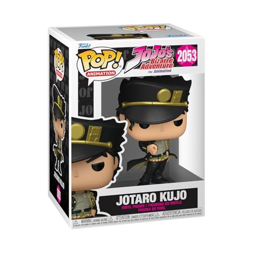 Funko Pop! Animation: JoJo's - Jotaro Kujo - JoJo's Bizarre Adventure - Figura in Vinile da Collezione - Idea Regalo - Merchandising Ufficiale - Giocattoli per Bambini e Adulti - Anime Fans