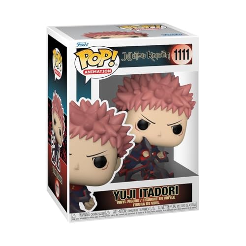 Funko Pop! Animation: Jujutsu Kaisen - Yuji Itadori - Glow in The Dark Chase - Figura in Vinile da Collezione - Idea Regalo - Merchandising Ufficiale - Giocattoli per Bambini e Adulti - Anime Fans