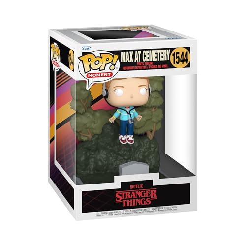 Funko Pop! Moments: Max Mayfield At Cemetery - Aka Max - Stranger Things - Figura in Vinile da Collezione - Idea Regalo - Merchandising Ufficiale - Giocattoli per Bambini e Adulti