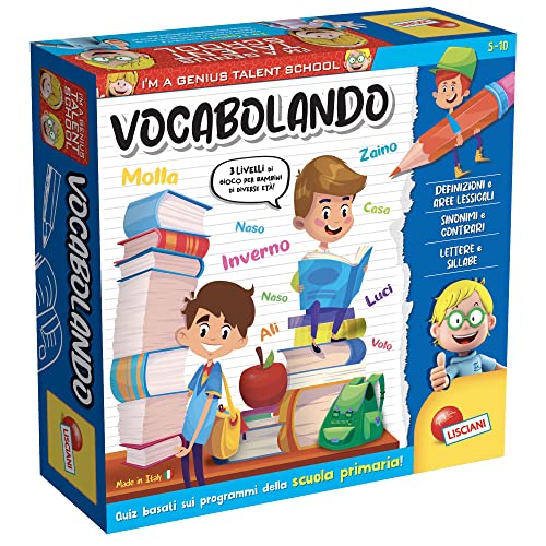 Lisciani Giochi I'm a Genius TS Vocabolando, Multicolore, m, 100484