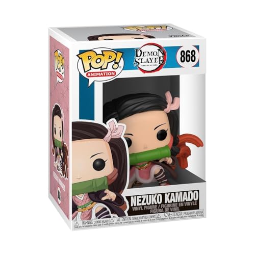 Funko Pop! Animation: Demon Slayer - Nezuko Kamado- Figura in Vinile da Collezione - Idea Regalo - Merchandising Ufficiale - Giocattoli per Bambini e Adulti - Anime Fans
