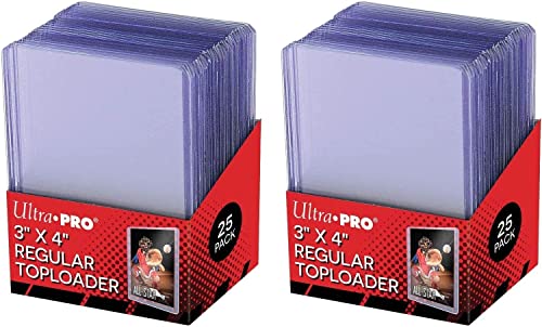 Ultra Pro Clear Regular Toploader 3
