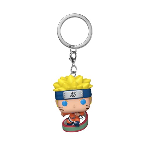 Funko Pop! Keychain: Naruto Uzumaki Classic - Naruto Uzumaki - Naruto Classic - Mini Figura in Vinile da Collezione Novità Portachiavi - Riempitivi per Calze - Idea Regalo - Merchandising Ufficiale