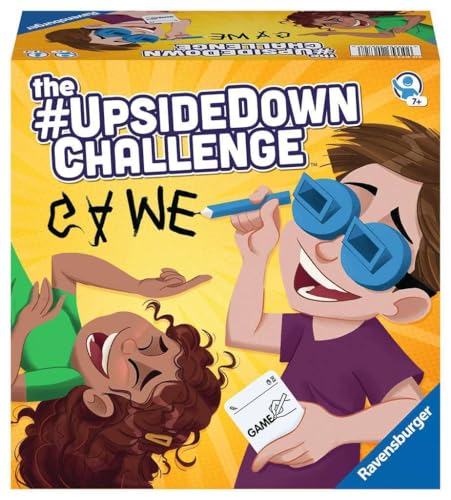 Ravensburger - The Upside Down Challenge, Gioco da Tavolo per Tutta la Famiglia, 2-6 Giocatori, Idea Regalo per Bambini 7+ Anni, Edizione in Italiano