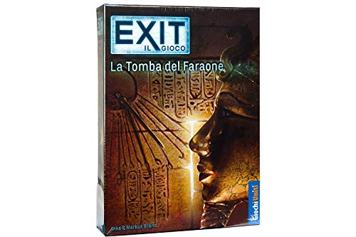 Giochi Uniti - Exit La Tomba del Faraone, Escape room, Edizione italiana, GU565, dai 7 ai 99 anni