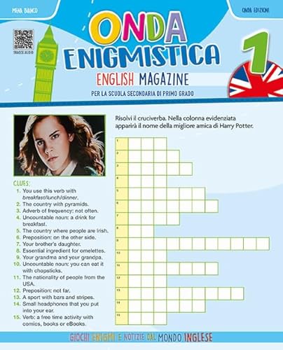 Onda enigmistica. English Magazine Per la Scuola media. Con espansione online (Vol. 1)
