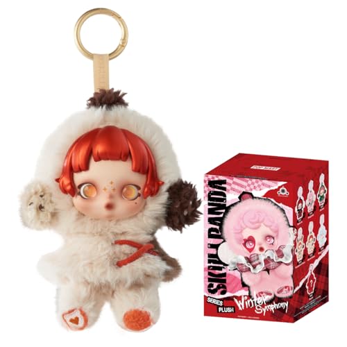 POP MART SKULLPANDA Winter Symphony Series Plush Personaggio d'Azione Giocattolo da Collezione Figura Regalo di Festa 1PC