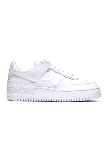 Nike W Af1 Shadow, Scarpe da Basket Donna, White, 38.5 EU