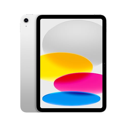 Apple iPad con chip A16: display Liquid Retina da 11'', 128 GB, Wi Fi 6, fotocamera frontale e posteriore da 12MP, Touch ID, autonomia di un giorno intero di batteria — Argento