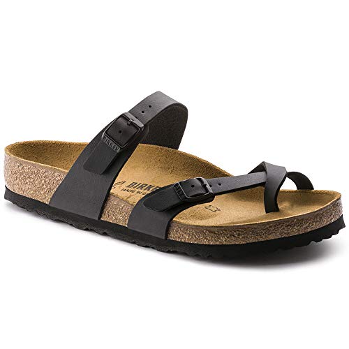 Birkenstock Mayari, Ciabatte Donna, Nero (Black), 43