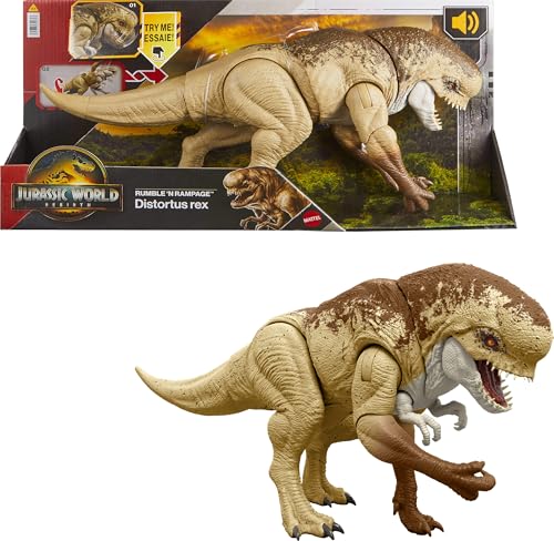 Animale giocattolo Mattel JGB58 JURASSIC WORLD REBIRTH Dinosauro Disto