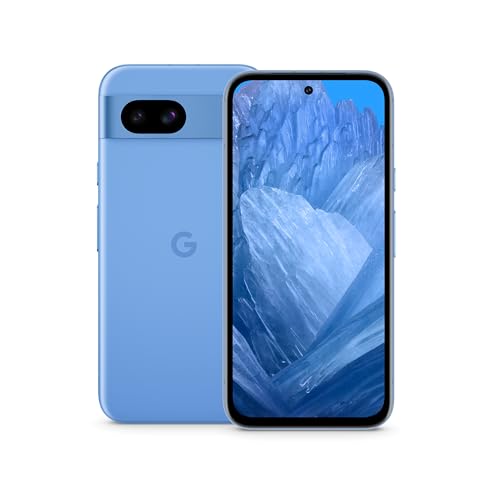 Google Pixel 8a: smartphone Android sbloccato con innovativa fotocamera Pixel, batteria con 24 ore di autonomia e sicurezza avanzata - Azzurro cielo, 128GB