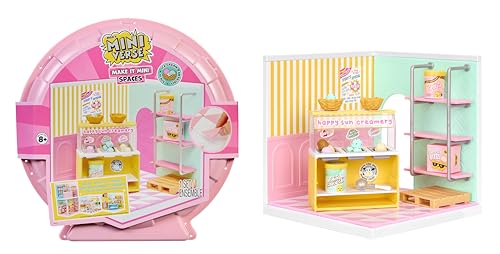 MGA's Miniverse Make It Mini Spaces Ice Cream Shop di MGA - Include 1 Confezione, Set di Costruzioni, Fai da te. Per Collezionisti e Bambini. Età 8+. NON COMMESTIBILE