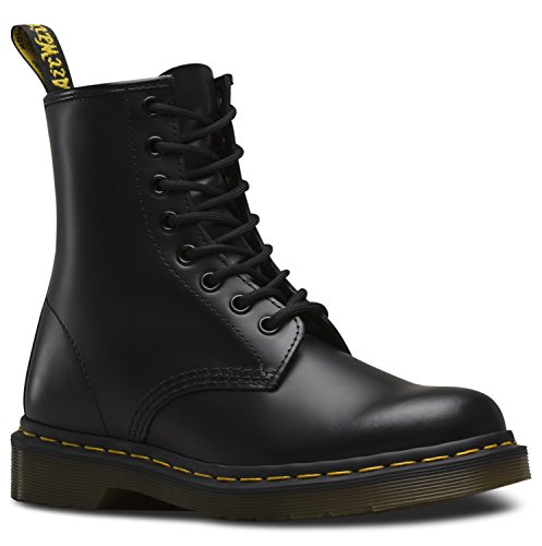 Dr. Martens 1460, bovver boots Uomo, Nero, 36 EU confezione da 2