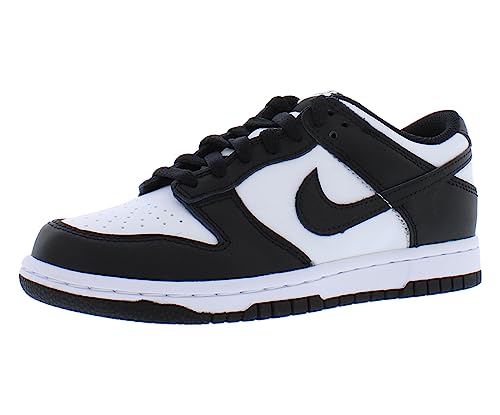 Nike Dunk Low (GS), Scarpe Da Ginnastica, White Black White, 39 EU