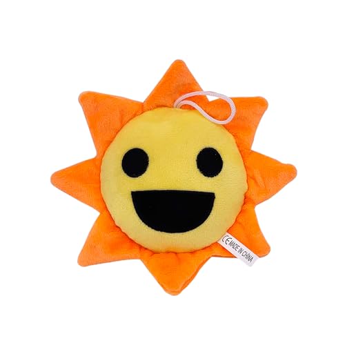 Benolls Sprunki Plushies Merch,Sprunki Plush Toys,Soft Stuffed Animal Pillow Figure Doll Christmas Birthday Gifts for Adult Kids (Orange Yellow)