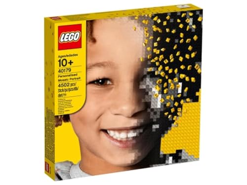 LEGO 40179 Mosaico Maker Trasforma qualsiasi foto Ritratto