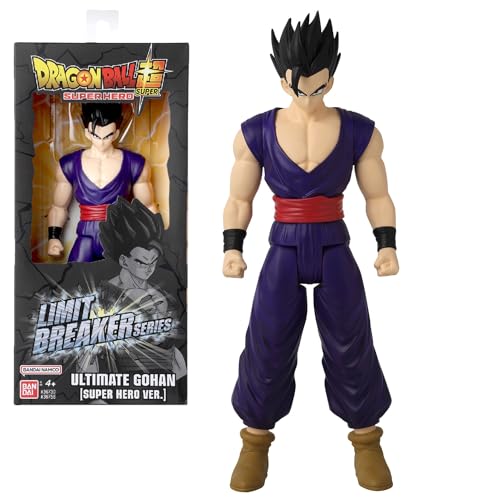Dragon Ball Super Bandai Figurina gigante Limit Breaker - Ultimate Gohan - Licenza ufficiale Dragon Ball - Grande figurina Ultimate Gohan articolata - Giocattolo per bambini 4 anni e + - 36756