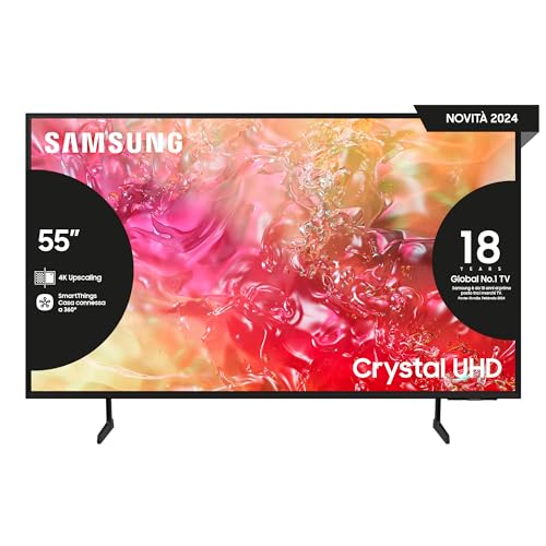 Samsung TV UE55DU7170UXZT LED 4K, Smart TV 55
