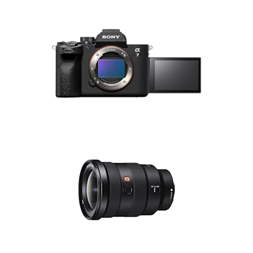 Sony Alpha 7 IV, Fotocamera Mirrorless Full-Frame, 33 MP, Real-time Eye Autofocus, 10 fps, 4K60p, Nero + Obiettivo SEL1635GM