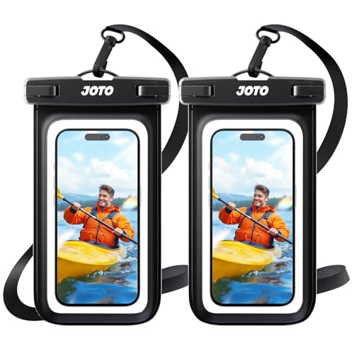 JOTO Custodia Impermeabile Smartphone 30M/IPX8, Universale Cover Subacquea per iPhone 16 15 14 13 12 11 Pro Max Plus XS XR X 8 Galaxy S23 S22 S21 S20 Fino a 7