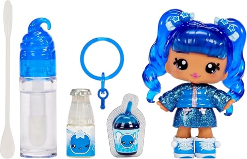 Yummiland Lipgloss Doll - Rory Blueberry - Bambola profumata con kit di lucidalabbra fai da te - Età 4+