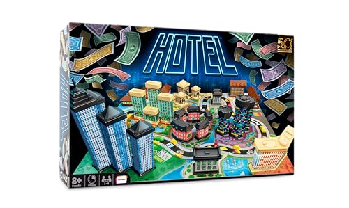 Asmodee - Hotel - Gioco da Tavolo, 2-4 Giocatori, da 8 anni in su, 40 min, Edizione in Italiano