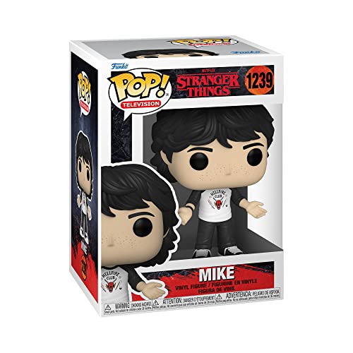 Funko Pop! TV: Stranger Things - Mike Wheeler- Figura in Vinile da Collezione - Idea Regalo - Merchandising Ufficiale - Giocattoli per Bambini e Adulti - TV Fans - Figura per i Collezionisti